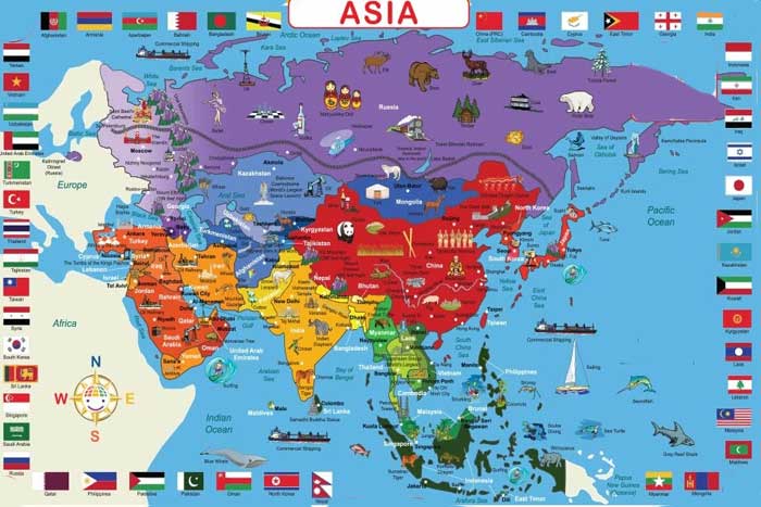 Sekilas Tentang Benua Asia