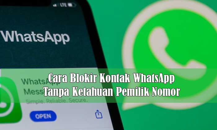 Blokir Kontak WhatsApp