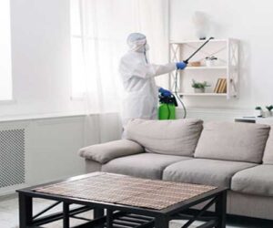 penyemprotan disinfektan