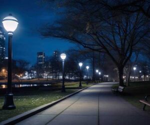 lampu jalan perumahan